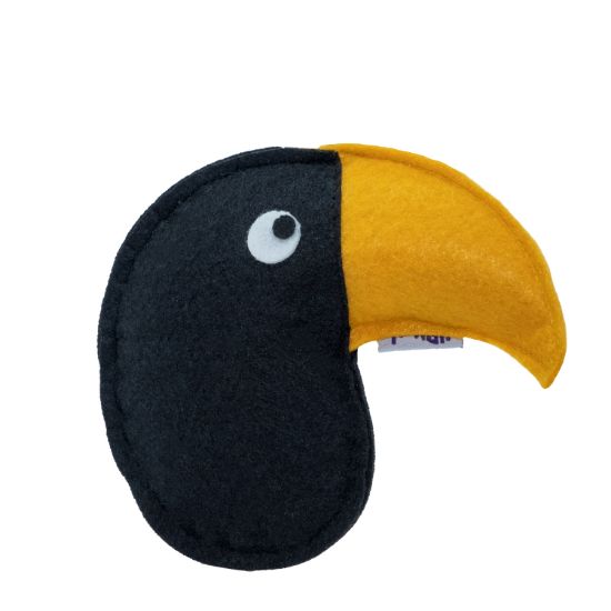 Picture of HRIKU CHIDIYA (Toucan Bird) Catnip Toy for Cat - M