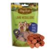 Dogfest Small Dog Treat Lamb medallions Packet Front View