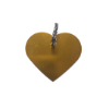 Heart Shaped Metal QR Pet Tag