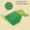 Picture of FOFOS Crocodile Shaped Snuffle Fabric Mat For Dogs | Hide The Food Inside Mat