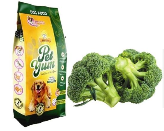 	Brocolli Flavour High-Quality Veg Dog Food Online Packet