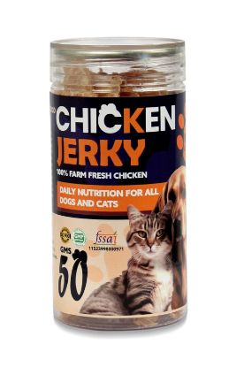 Picture of B&T's Chicken jerky (Plain) - 100% Natural Farm Fresh