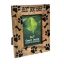 Laser Engraved Bone And Paw Wooden Photo Frame 5x7(Photo Size)