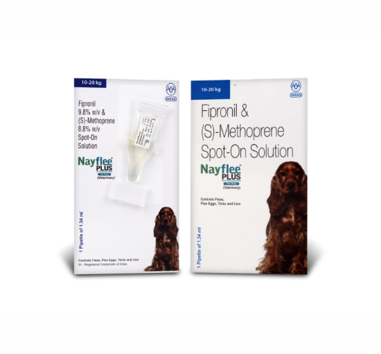 Picture of NAYFLEE PLUS SPOT ON  DOG 1.34 ML
