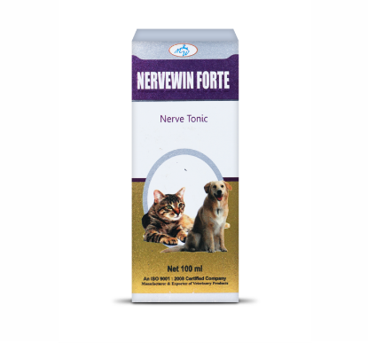	NERVEWIN FORTE Nerve Strength Booster front side view
