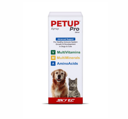 PETUP PRO SYRUP 200ML Bottle Package Front View 