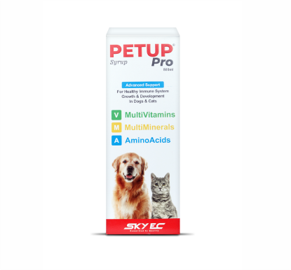 PETUP PRO SYRUP 500ML  Bottle Package Front View