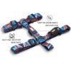 Zoomiez Printed H-Harness For Dogs - Fluid