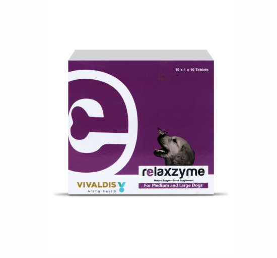 Picture of Relaxzyme Natural Enzyme Based Supplement For Medium And Large Dogs 