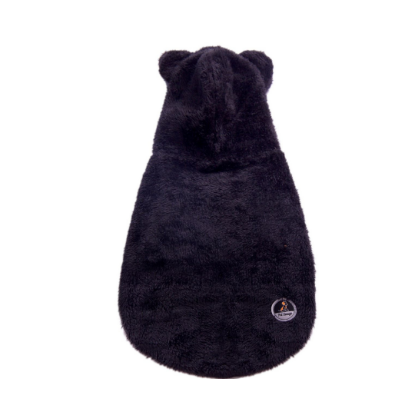 Petsnugs Dark Grey Furry Sweater For Dogs & Cats 100% Polyester