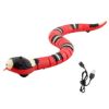 Smart Sensing Slithering Cat Snake Toy with charging cable