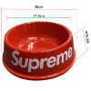 Red Colour Water Bowl Dimensions