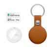 brown colour Mitag with Keychain with downloaded app icons