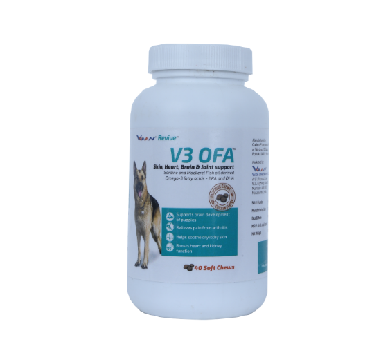 V3 OFA 40 CHEW TABS FRONT