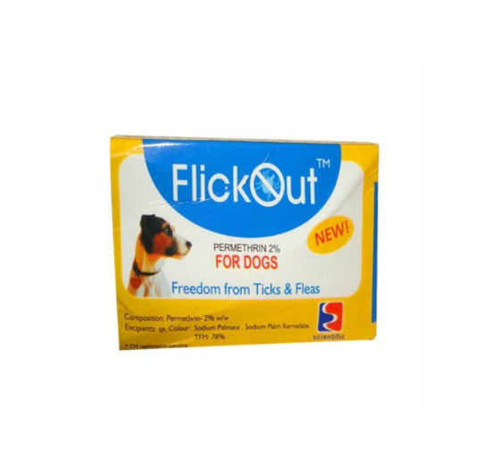 FLICKOUT -F SPOT ON 0.67 ML FOR DOGS	