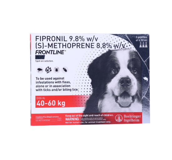 FRONTLINE PLUS DOG-(XL)40-60KG	front 