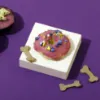 A Beautiful Purple Colour Sweet Wiggles N' Nibbles Donuts