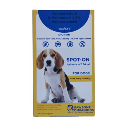 FLICKOUT-F SPOT ON 1.34 ML FOR DOGS