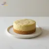 0.5 Kg Banana Cake For Pet in White Plate