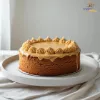 Pet Chicken & Peanut Butter Cake 1 Kg in White Plate