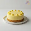 Pet Mango Cake 0.5 Kg in White Plate